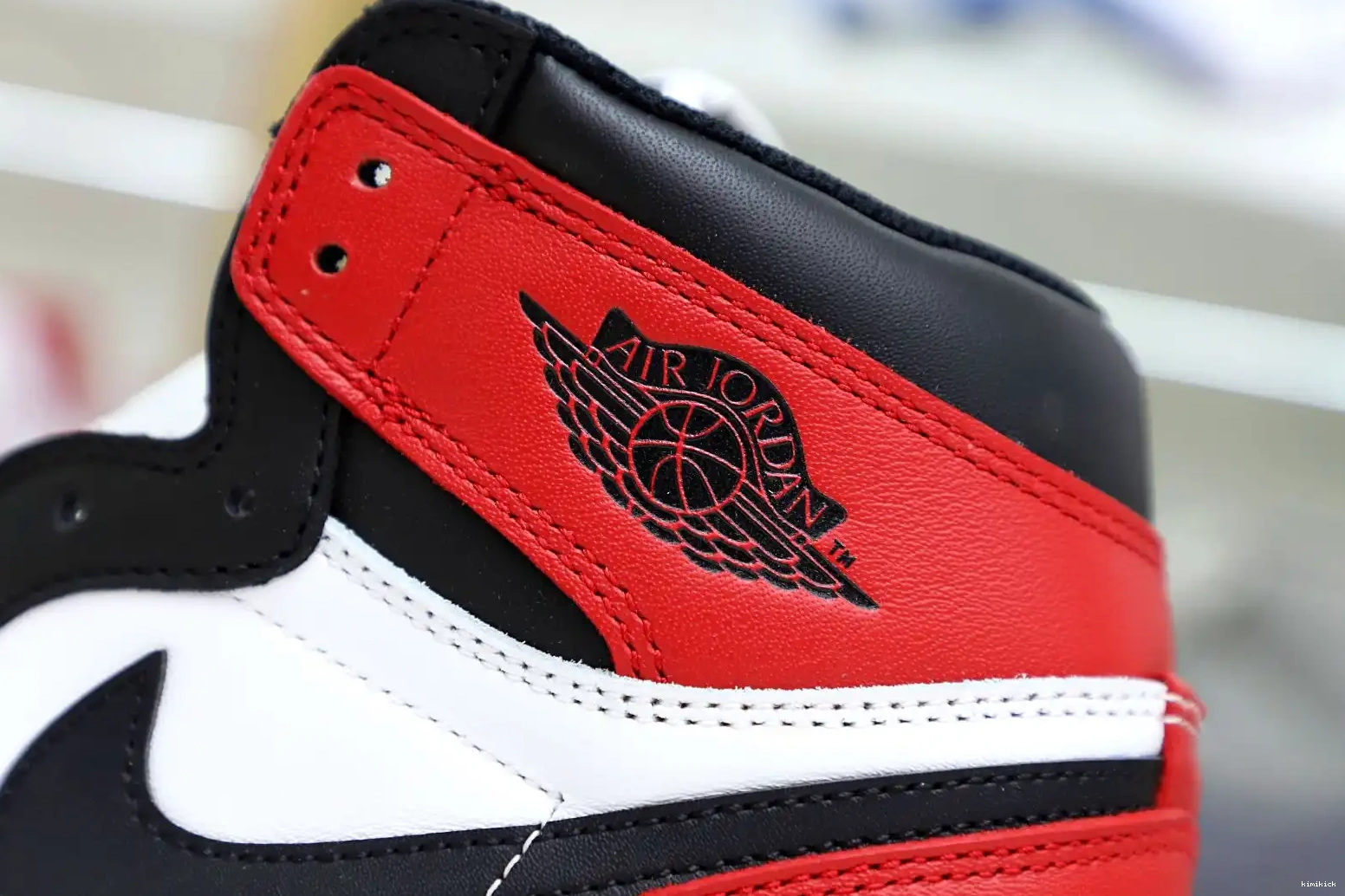 (2016) Retro Kimikick Jordan Black 1 Toe Air 0602